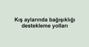 kis-aylarinda-bagisikligi-destekleme-yollari